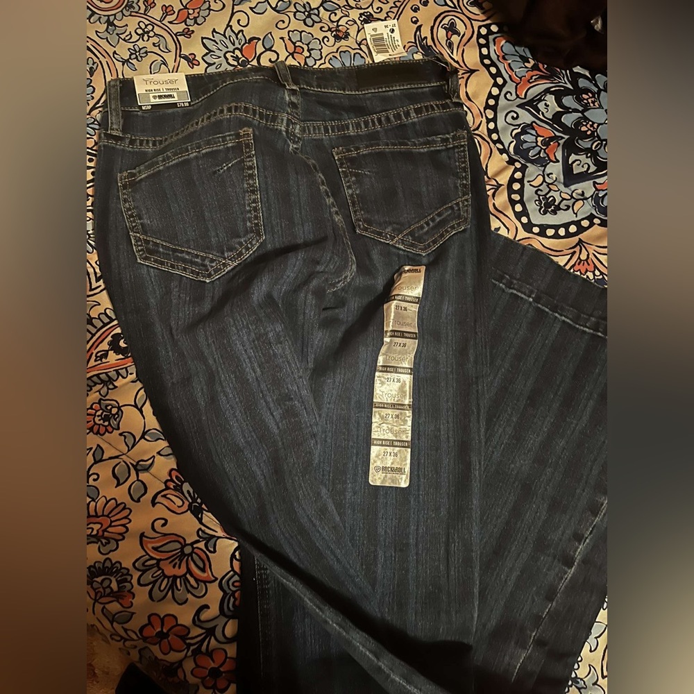Rock and roll high rise trouser
